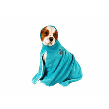 Load image into Gallery viewer, Show Tech+ Dry Dude Turquoise Bathrobe
