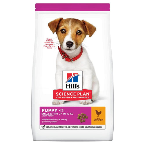 Hill’s Science Plan puppy small&mini ckn 1,5kg