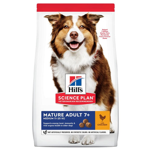 Hill’s Science Plan mature medium ckn 12kg