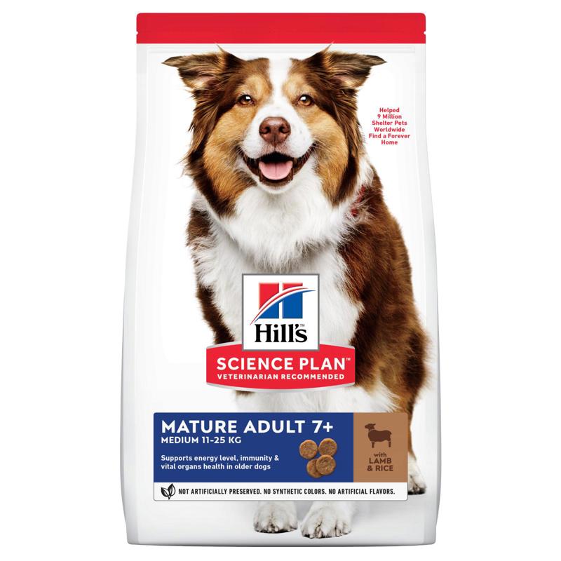 Hill’s Science Plan mature medium lamb&rice 12kg