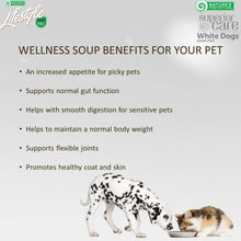 Load image into Gallery viewer, SUPERIOR CARE WHITE DOGS ADULT WELNESS Súpa með lax og túnfisk 140ml
