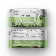 Load image into Gallery viewer, Tauro Pro Line wet wipes for dogs and cats coat care