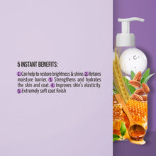 Load image into Gallery viewer, Ultra Natural Care Intense Hydrate Mask er rakakrem. Fyir allar feldgerðir hunda og katta. 400ml