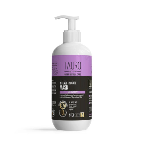Ultra Natural Care Intense Hydrate Mask er rakakrem. Fyir allar feldgerðir hunda og katta. 400ml