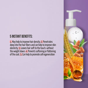 TAURO PRO LINE Ultra Natural Care volume boost mask Fyrir alla feld tegundir hunda og katta. 400ml