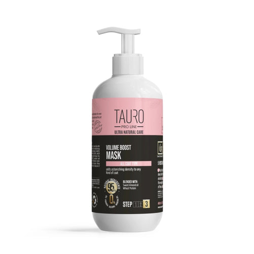 TAURO PRO LINE Ultra Natural Care volume boost mask Fyrir alla feld tegundir hunda og katta. 400ml