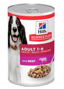 Hill's Science Plan adult beef 370 gr 12 dósir